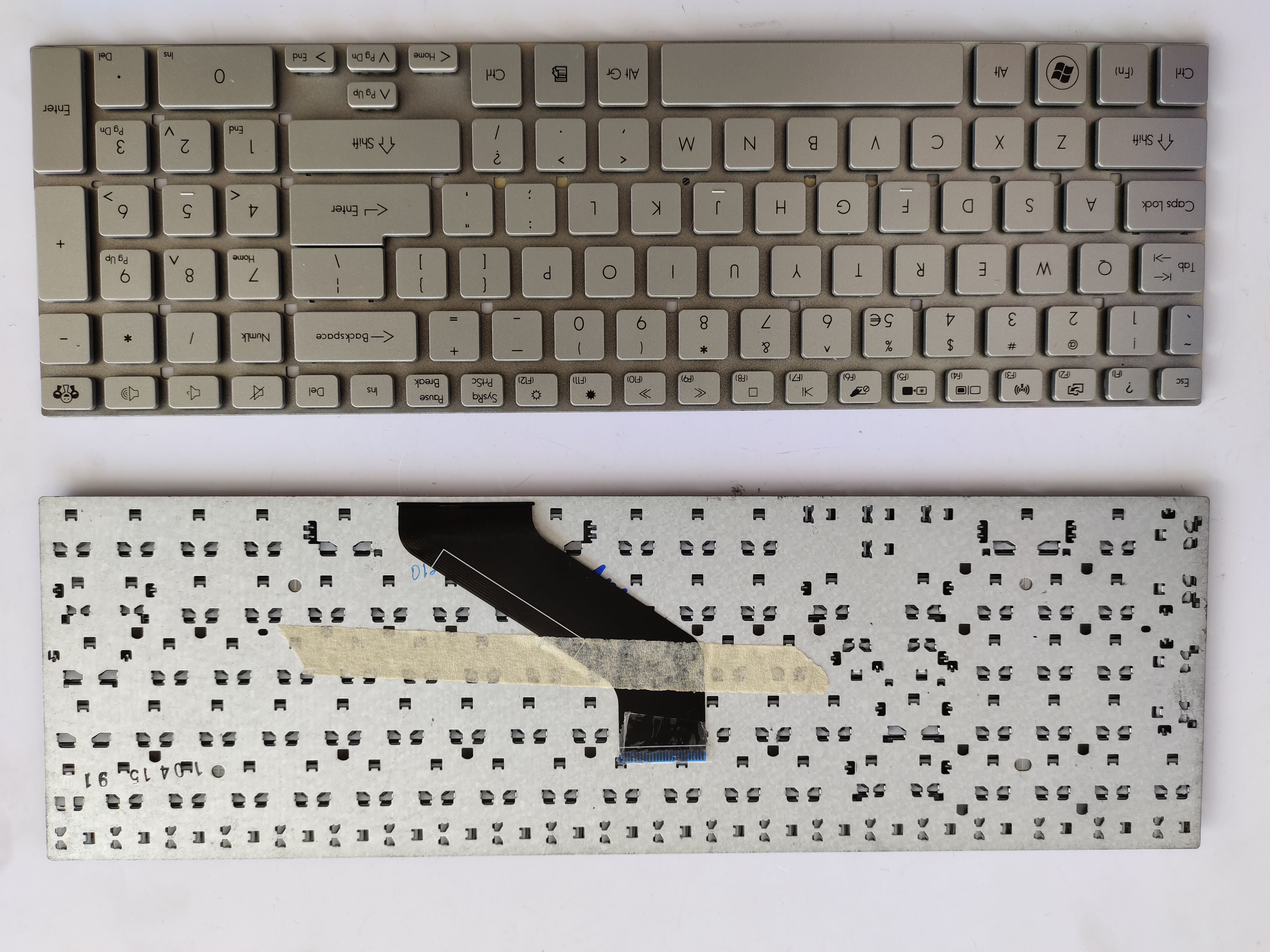 Picture of New Replacement Laptop Keyboard For ACER NV55S SILVER US Layout